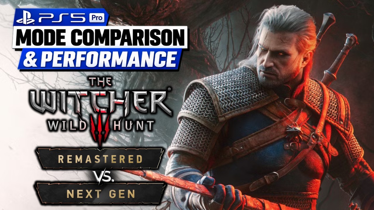 The Witcher 3: Wild Hunt Remastered против Next Gen | PS5 PRO | Сравнение графики и частоты кадров