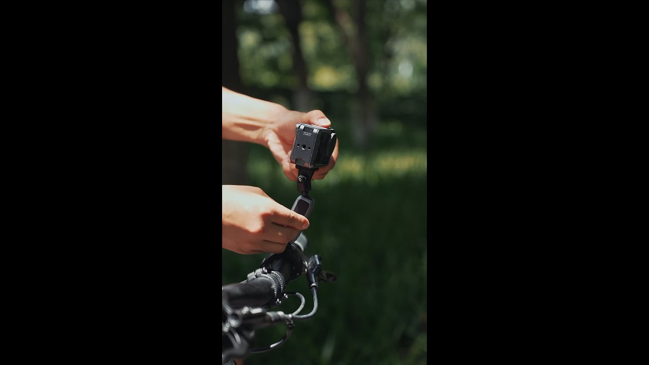 Capture every thrilling moment on your bike with PGYTECH Action Camera Handlebar Mount!