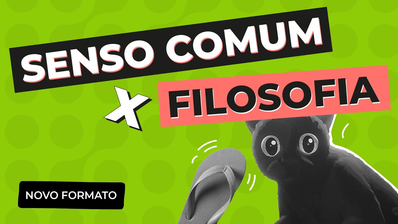 SENSO COMUM x FILOSOFIA | Filosofia para o Enem | Ernani Silva