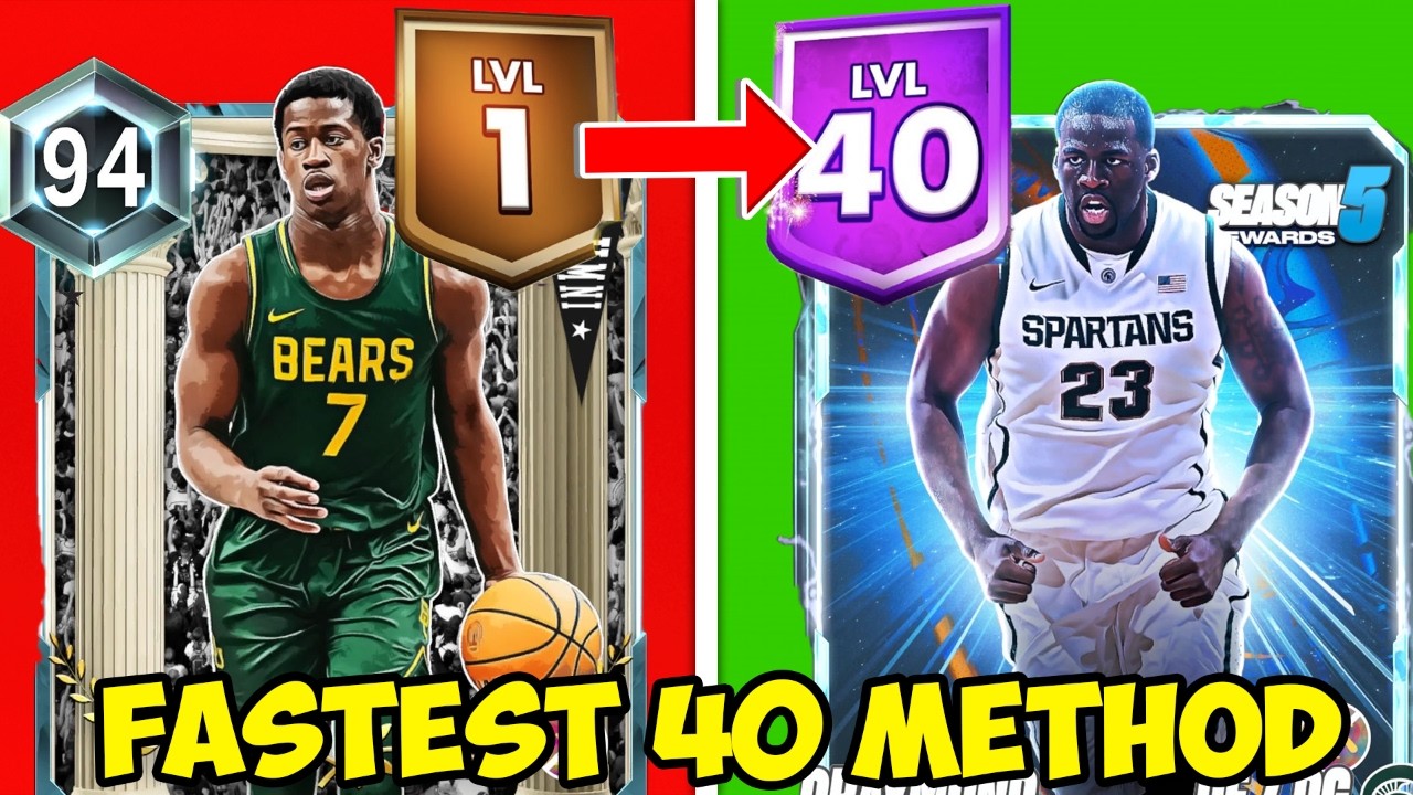 How To COMPLETE Your Season 5 Pass FASTEST in NBA 2K26! Best XP Methods to Hit Level 40 in ONE DAY!