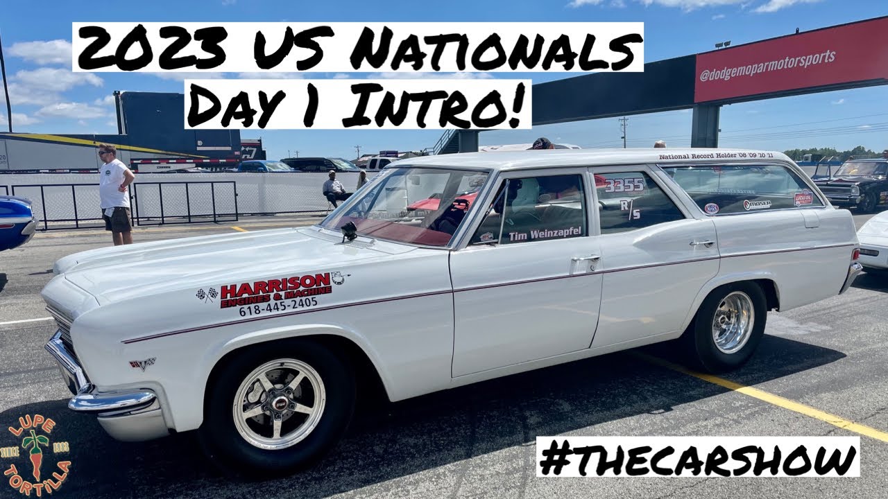 2023 Indy NHRA US Nationals Day 1 Stock & Super Stock Intro Montage Interviews Drag Racing Action
