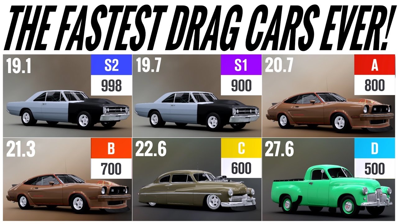 Forza Horizon 3’s Fastest Drag Cars