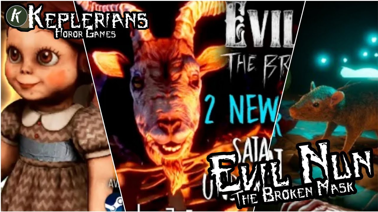 Evil Nun The Broken Mask All trailers of the new chapters ● by Keplerians #evilnunupdate
