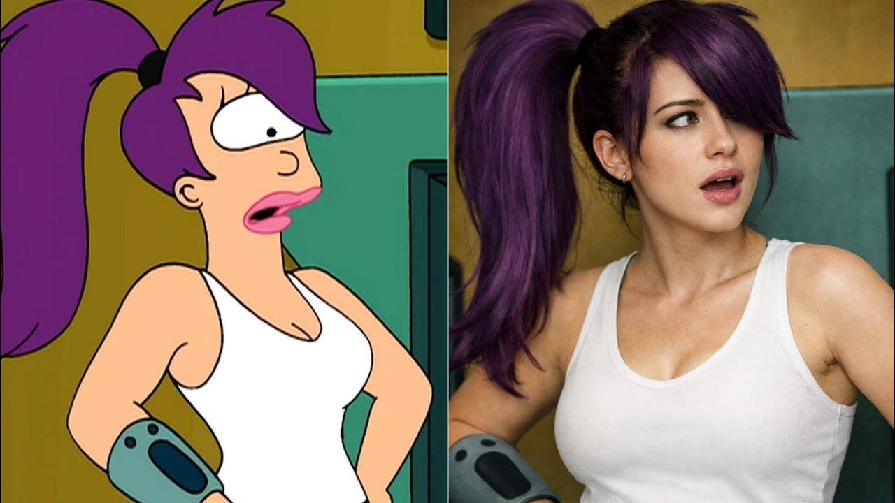 Futurama All characters in real life | Futurama cartoon