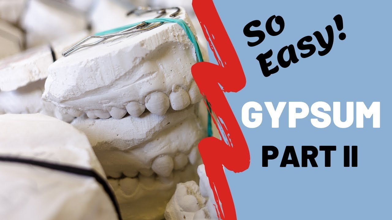 Gypsum Products : Manufacturing , Properties