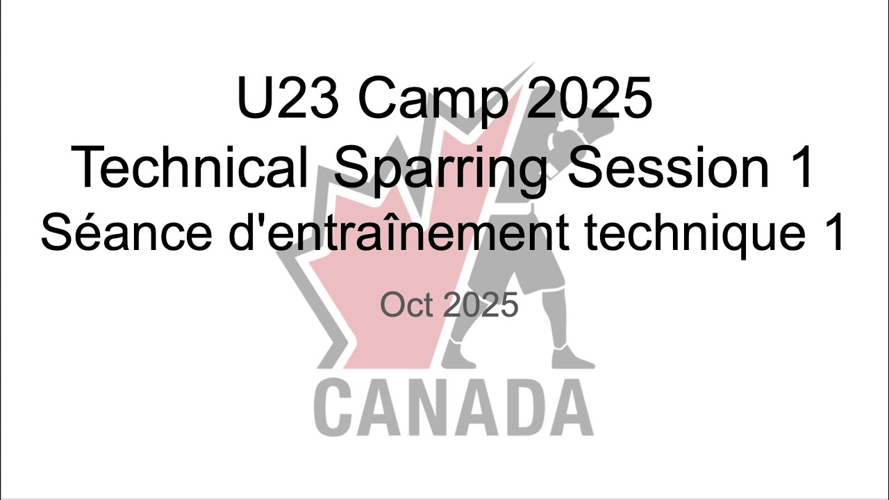 Boxing Canada U23 Camp 2025