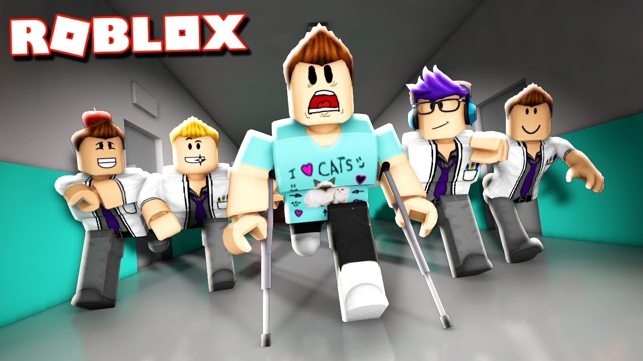 ESCAPE THE HOSPITAL OBBY IN ROBLOX!