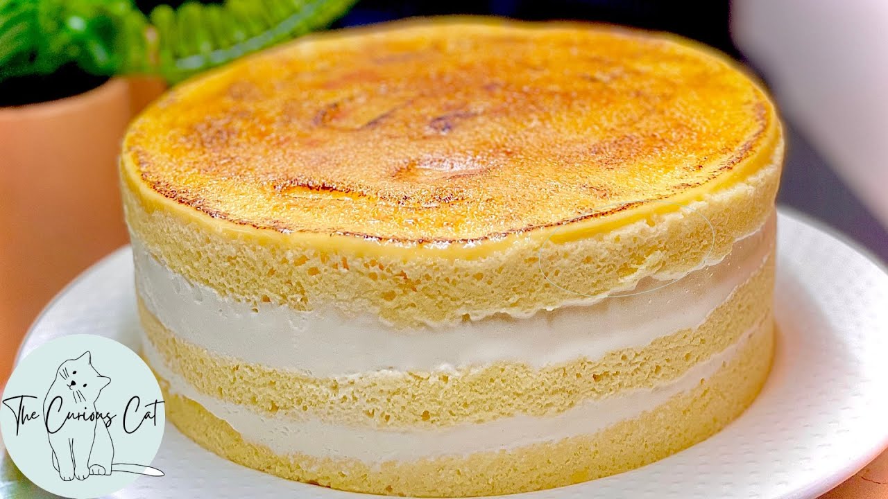 How to make CREME BRULEE Cake with Step by Step Guide