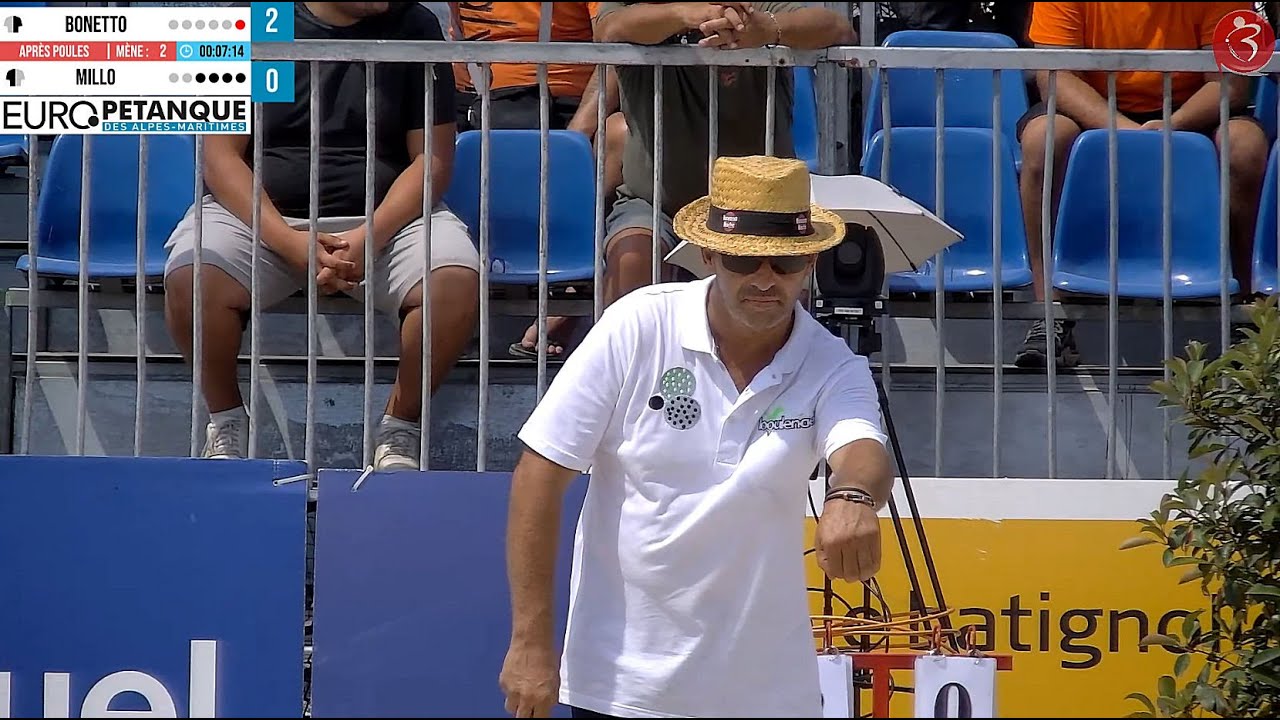 Après poules BONETTO vs MILLO : Europétanque des Alpes-maritimes 2022