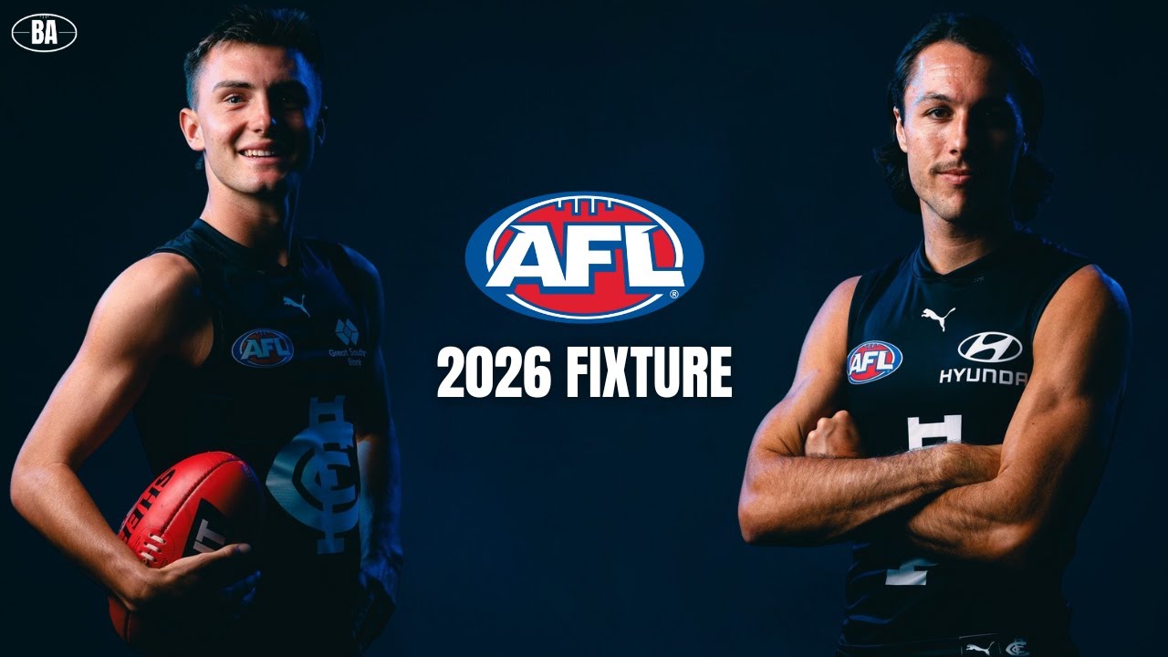 Reacting LIVE to the 2026 AFL Fixture 👀
