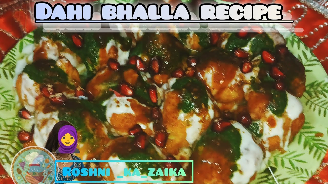 Dahi bhalla recipe @roshnikazaika #food #viral #recipe #holispecial #holi 