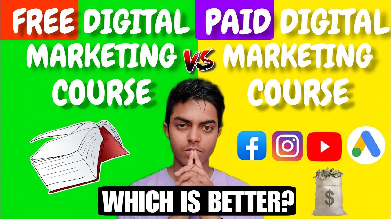 Free Digital Marketing Course vs Paid Course – The TRUTH No One Tells You!