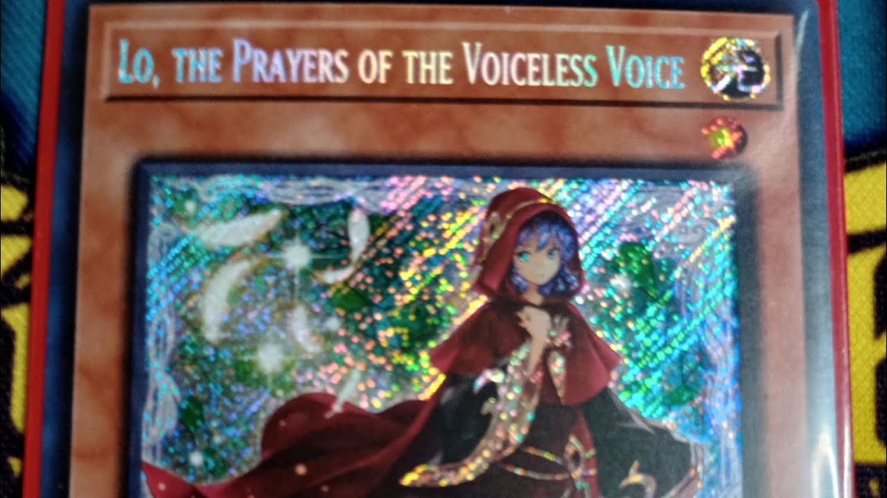 Voiceless voice deck profile July 2024 1st place at Locals + pack opening