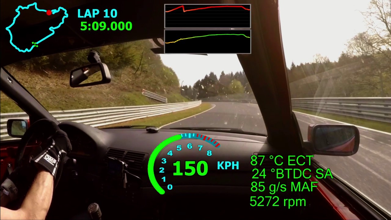 BMW E46 325ti NOS Nürburgring Nordschleife trackday 8:26 BTG