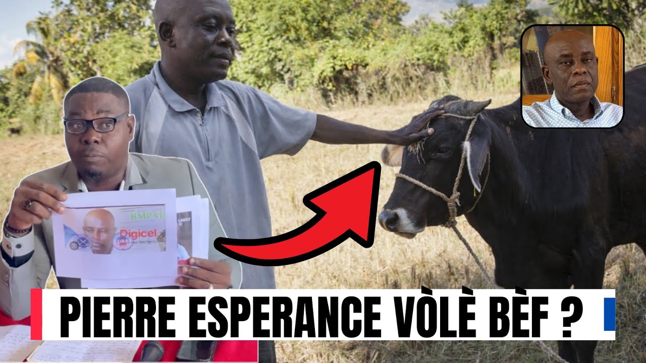 FLASH! Yo kenbe Pierre Esprance nan v&ograve;l&egrave; B&egrave;f? Plizy&egrave; &ograve;ganizasyon dezabiye pierre, yo pral pote plent