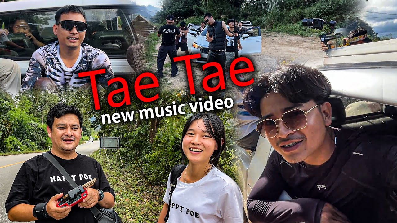 Behind the scenes of Tae Tae's new music video.