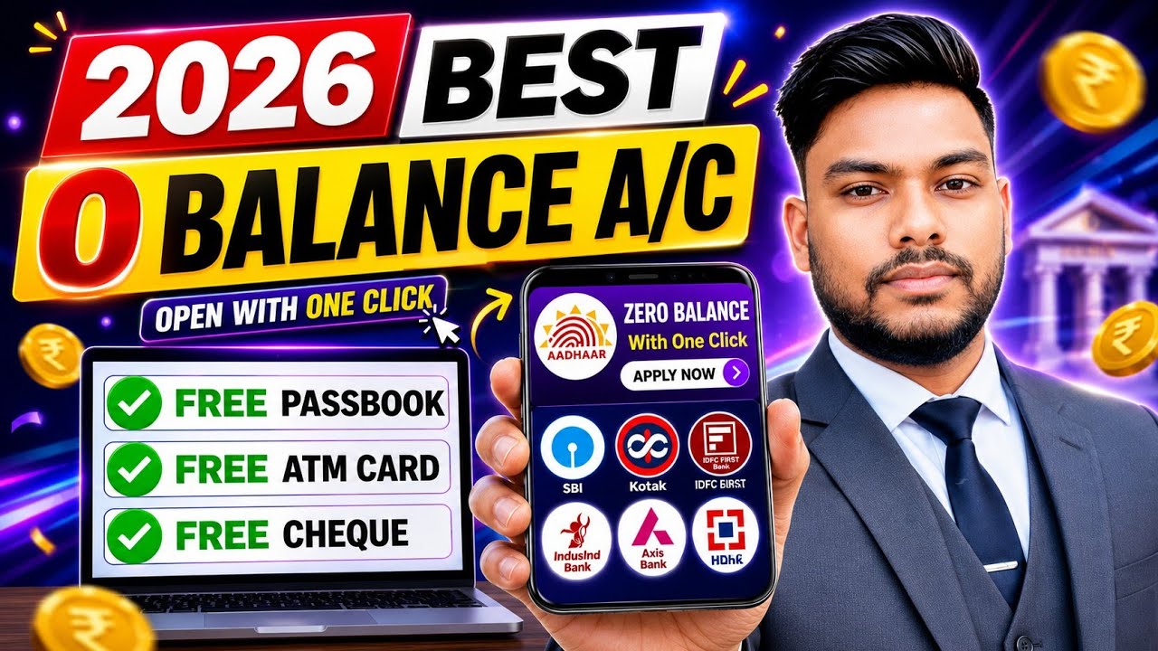 best 0 balance bank account in india Which are the best zero balance accounts Zero Balance Account