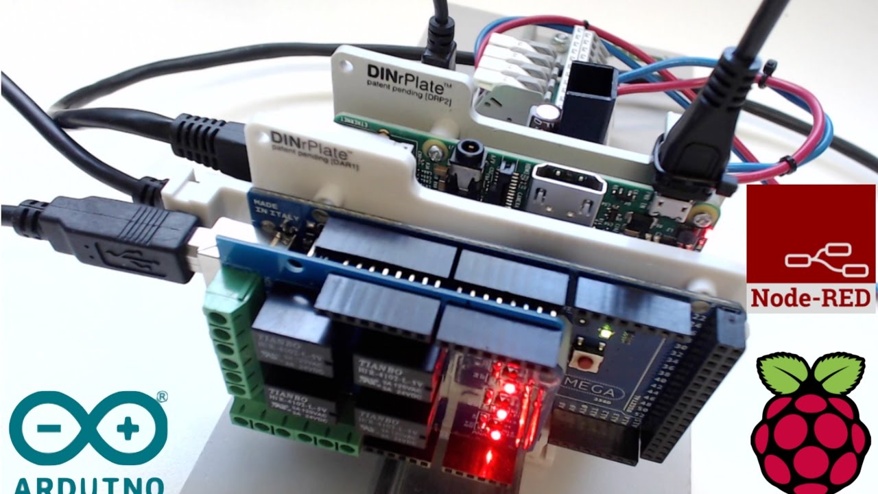Arduino Firmata with Raspberry Pi running Node RED