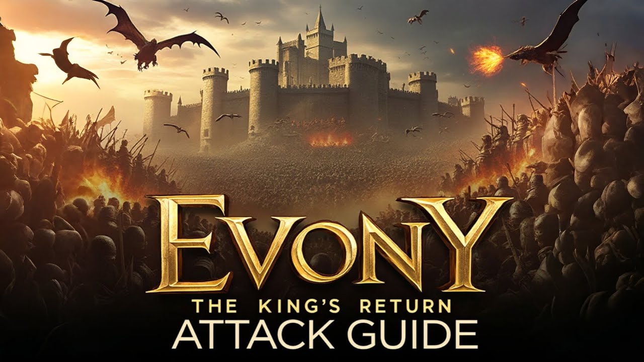 Evony The King's Return - Attack Guide