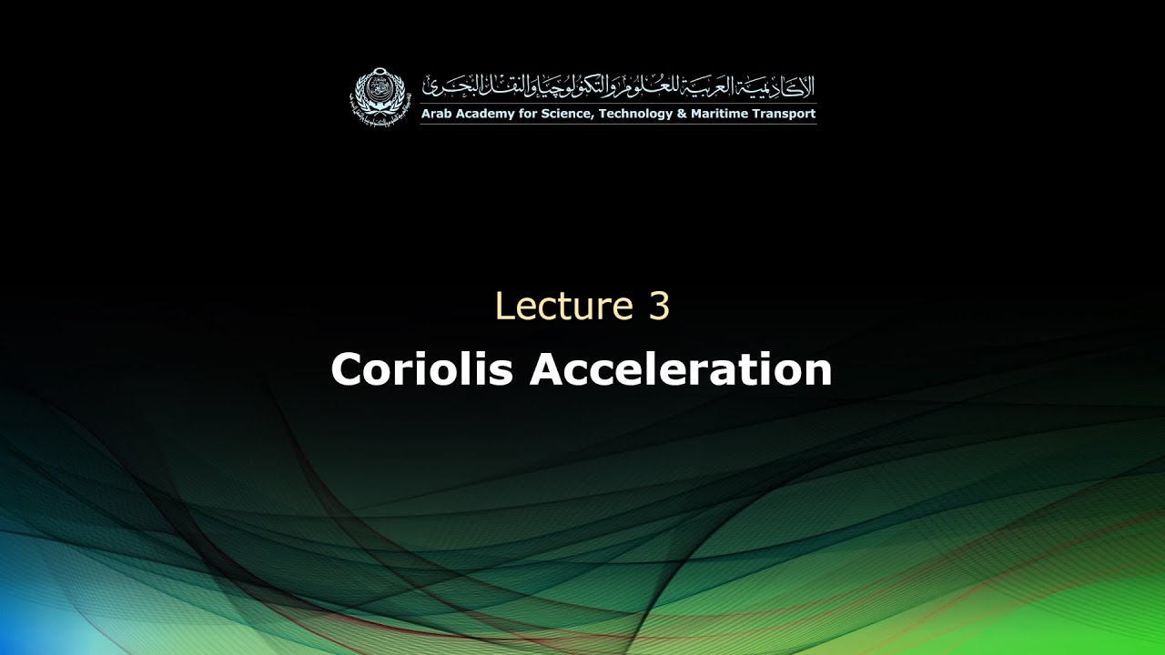 ME355 - Lecture 3: Coriolis Acceleration