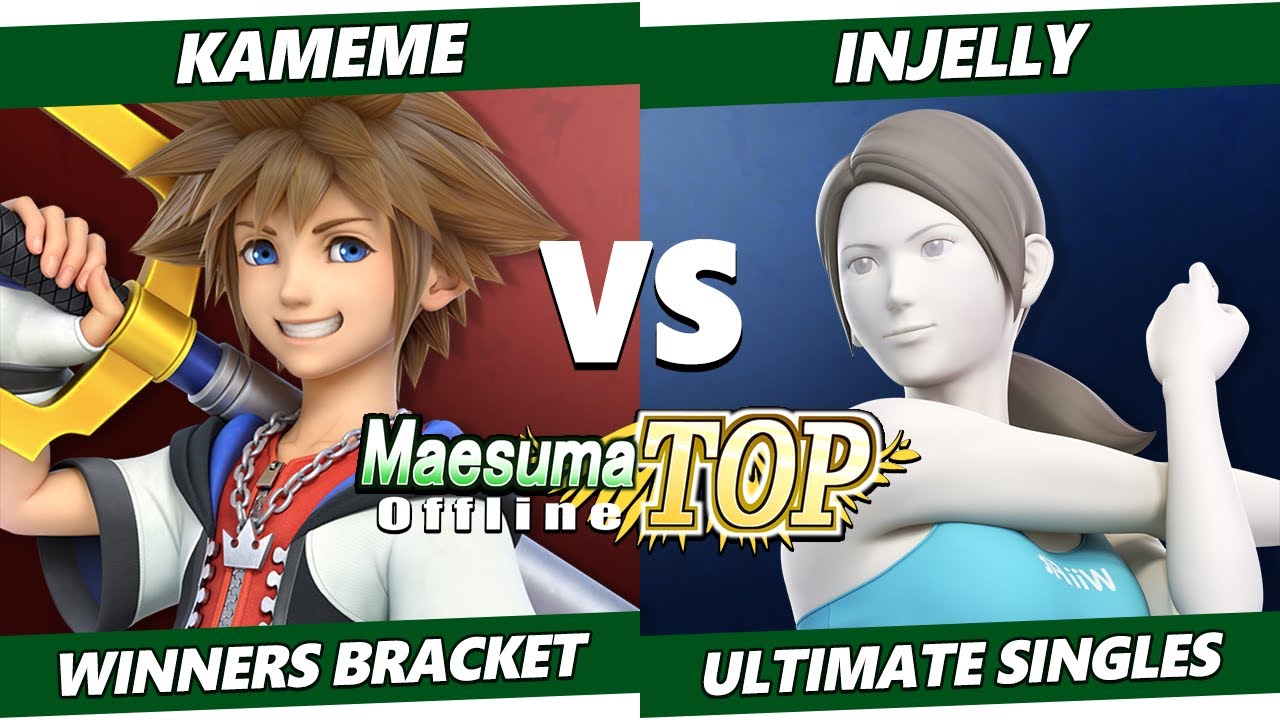 MaesumaTOP#7 - Kameme (Sora) Vs. injelly (Wii Fit) SSBU Ultimate Tournament