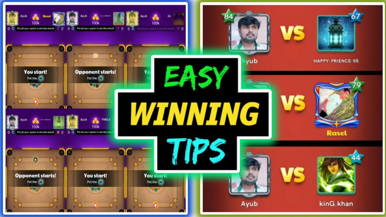New Fair Player Tips / Don't Waste Your Gems / Carrom Pool Tricks / Carrom Pool Tamil Gaming