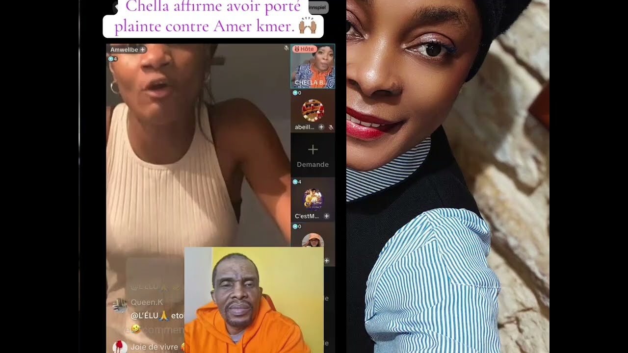 Une plainte déposée pour Amer kmer de la part de chella de calibri calibro 