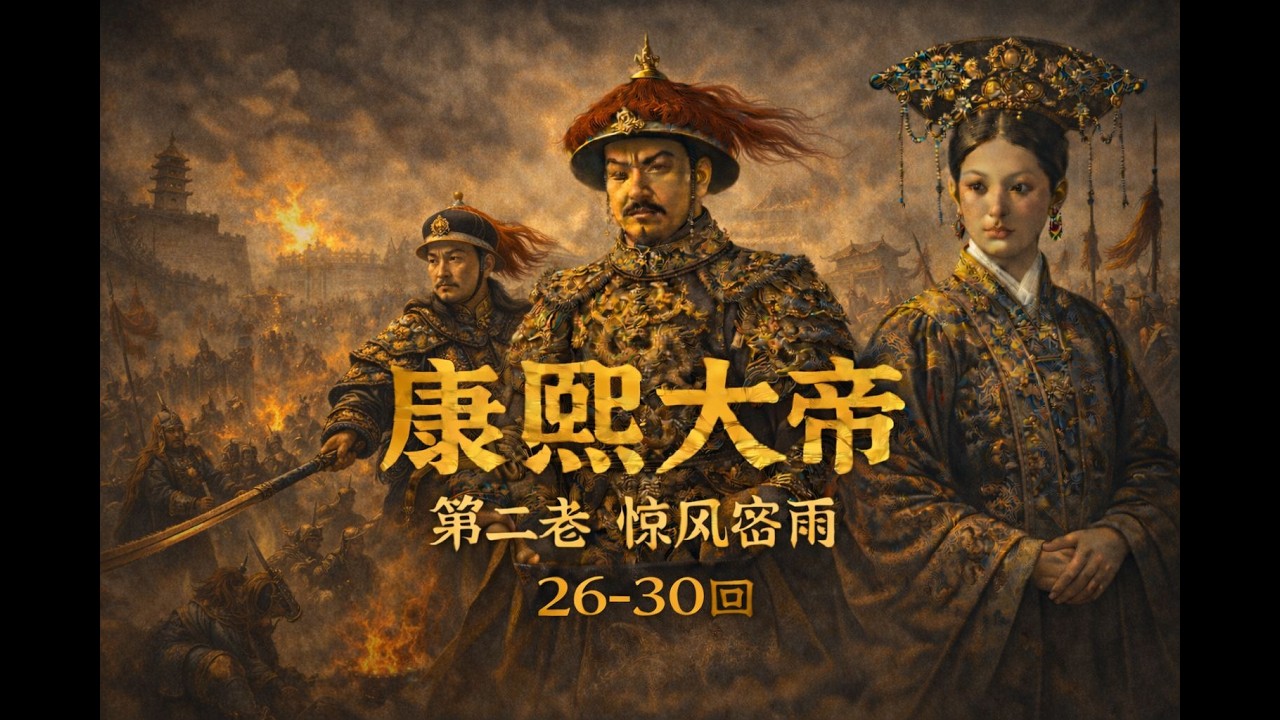 康熙大帝，第二卷，惊风密雨， 26-30 回