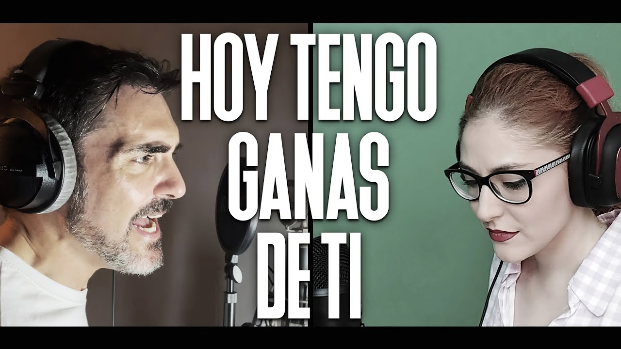 HOY TENGO GANAS DE TI | Mario Camps & Raquel | Canción de amor | Versión de Alejandro Fernández 2013