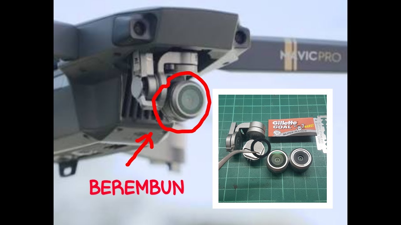 DJI MAVIC - Trik Kamera BEREMBUN Tanpa Harus Ganti - FIX....!!!