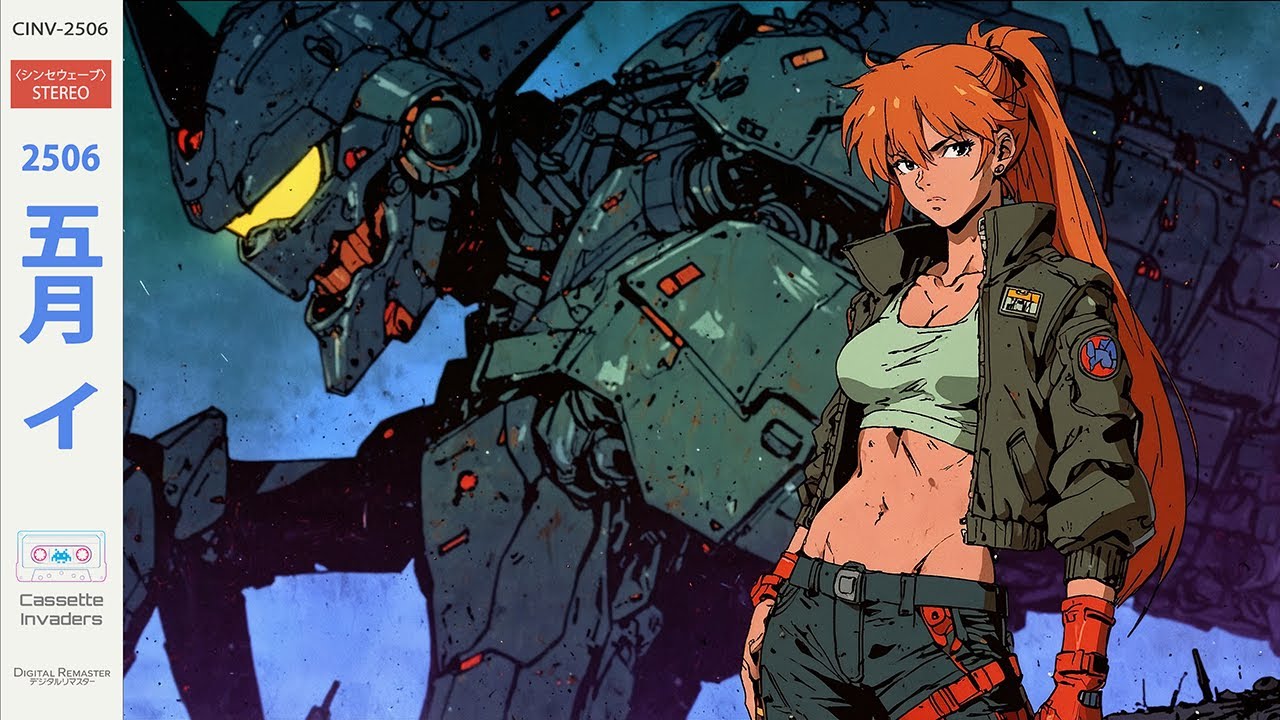 Synthwave Cyberpunk Mix | Nostalgic Retrowave for Focus & Coding | Steel Valor  (2506 五月- イ)