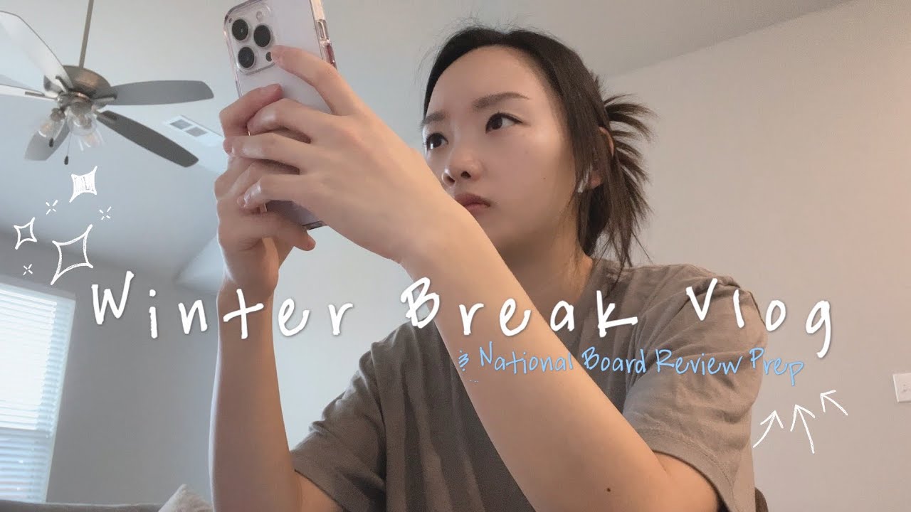 National Board prep | RDH student vlog
