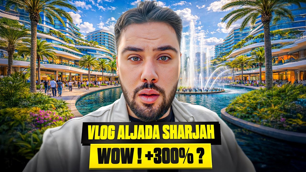ALJADA Sharjah : Le City Walk 2:0  (Visite, Masterplan, prix & erreurs à éviter)