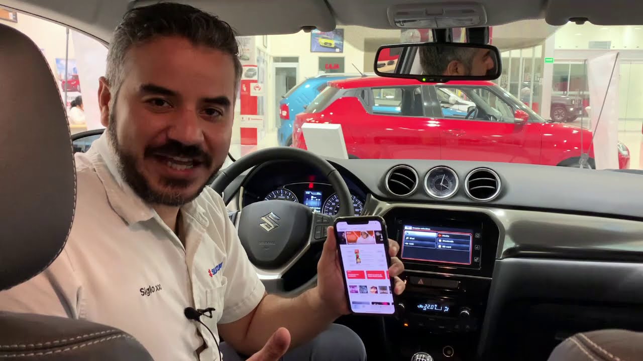 ¿Cómo conectar mi iPhone a la pantalla de mi Suzuki?