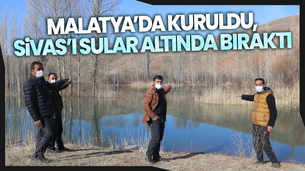 Malatya’da Baraj Kuruldu, Sivas’ta Tarım Arazileri Su Altında Kaldı