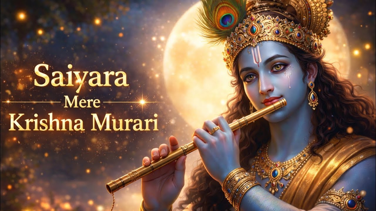 सैयारा मेरे कृष्ण मुरारी 💙 Heart Touching Krishna Bhajan | Krishna Song @MAANVIDARPANOFFICIAL 