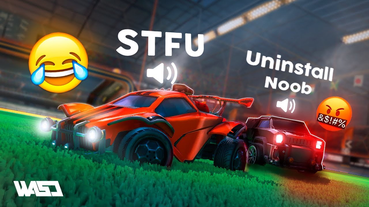 СМЕШНЫЕ МОМЕНТЫ ГОЛОСОВОГО ЧАТА ROCKET LEAGUE #1