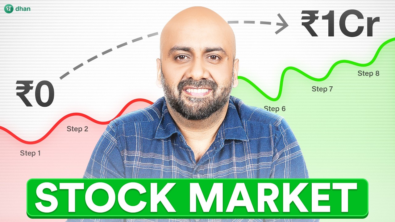 How to Make Your First ₹1 Crore Through the Stock Market (Real Plan)