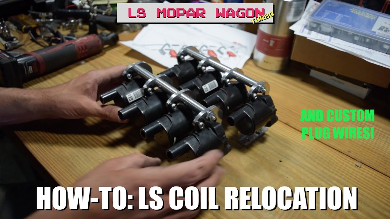 LS Coil Relocation and Making Custom Ceramic Spark Plug Wires