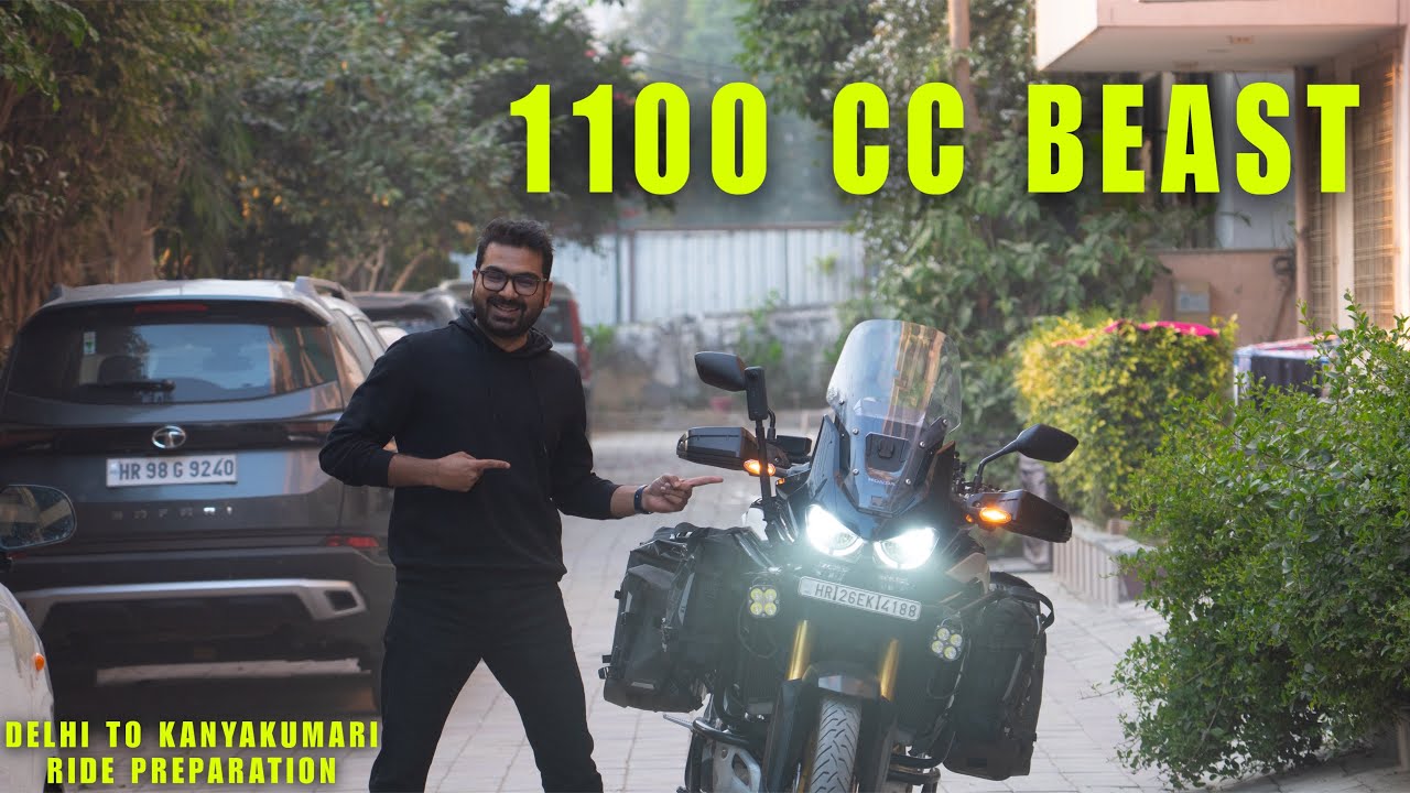 Got New Africa Twin 1100 For Delhi To Kanyakumari 10000 KMS Ride | Full Preparation Done