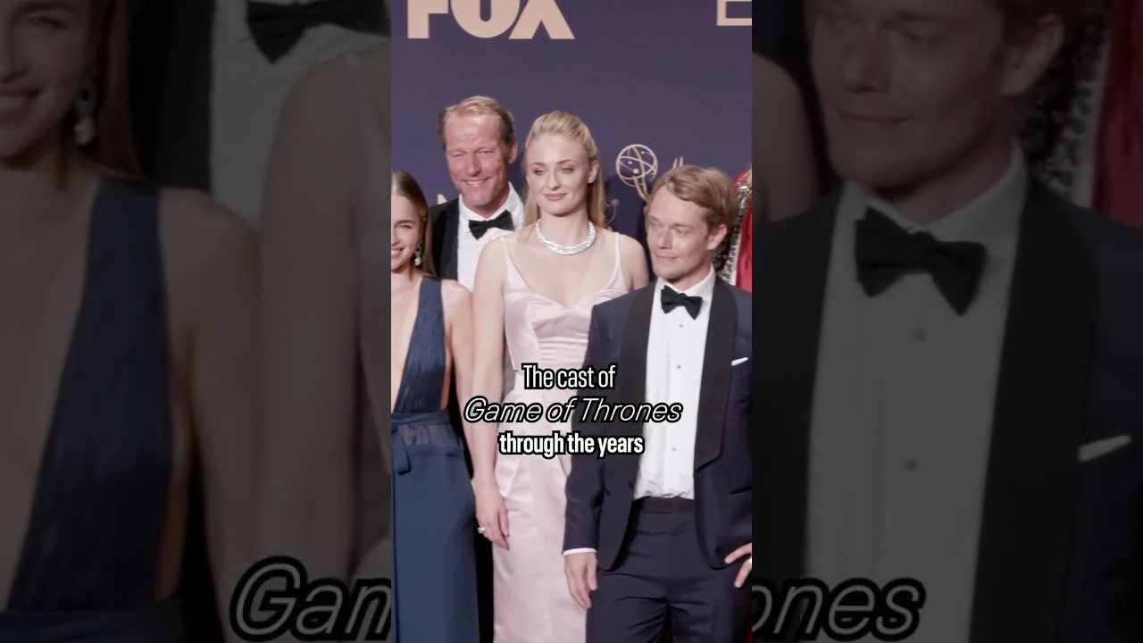 Game Of Thrones actors then vs now, who has changed the most? #gameofthrones #emiliaclarke #jonsnow