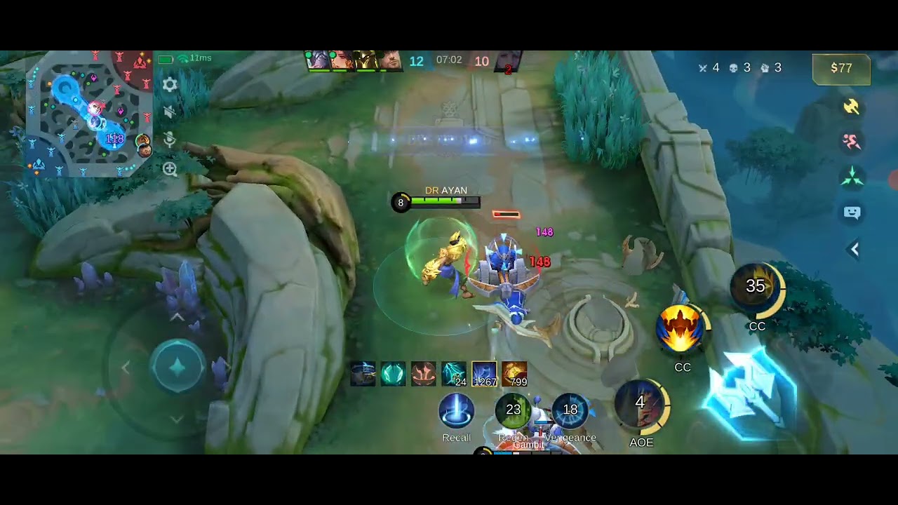 Gatotkaca mage build 