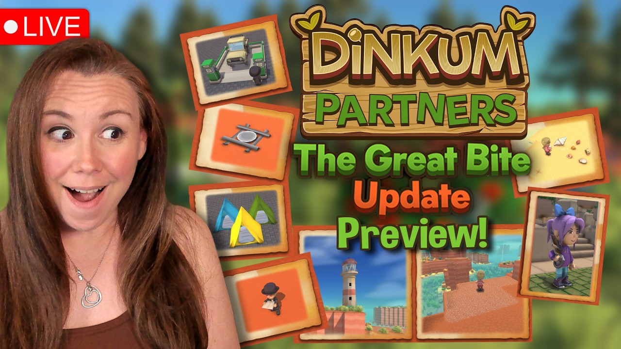 Checking out the NEW Dinkum Update EARLY! | The Great Bite Update!! #dinkumpartner