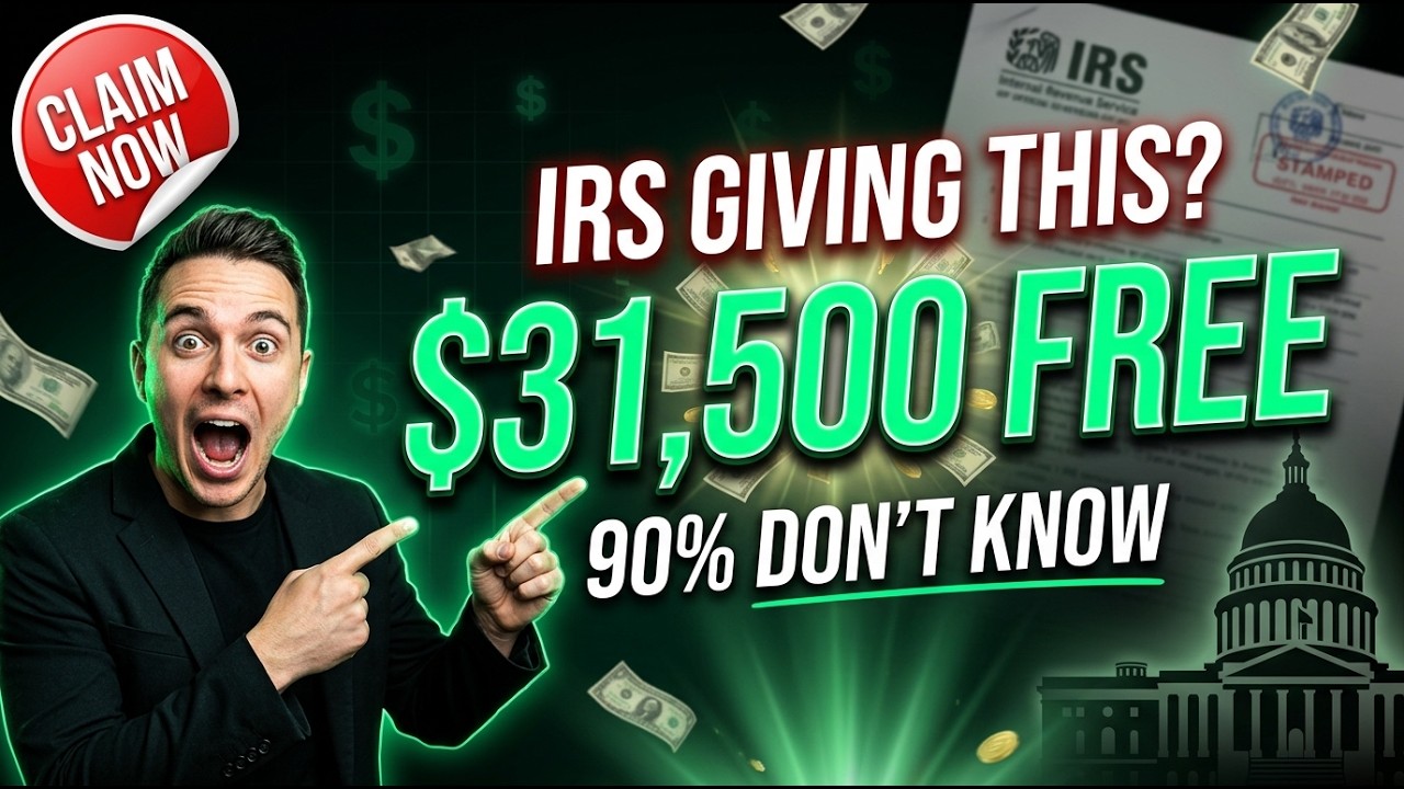 The IRS Is Giving You $31,500 for FREE — and 90% of Americans Don't Know How to Use It