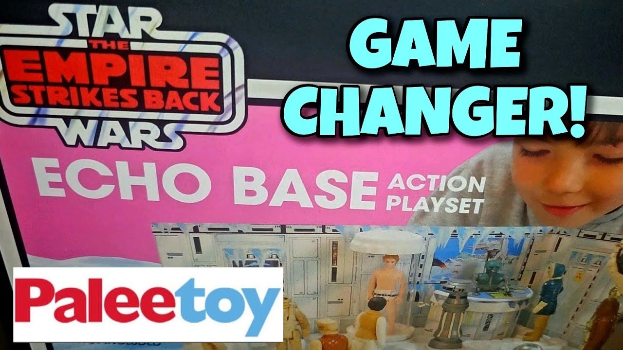 Игровой набор Star Wars Paleetoys Echo Base — винтажный стиль, Kenner Paleetoys.
