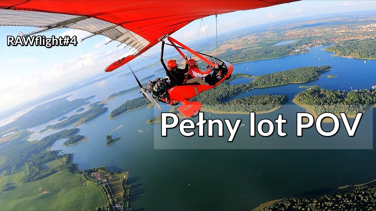 #RAWflight-04 — Pętla nad Mazurami (start → Giżycko → Rydzewo → Jagodne → lądowanie, 2.08.2025)