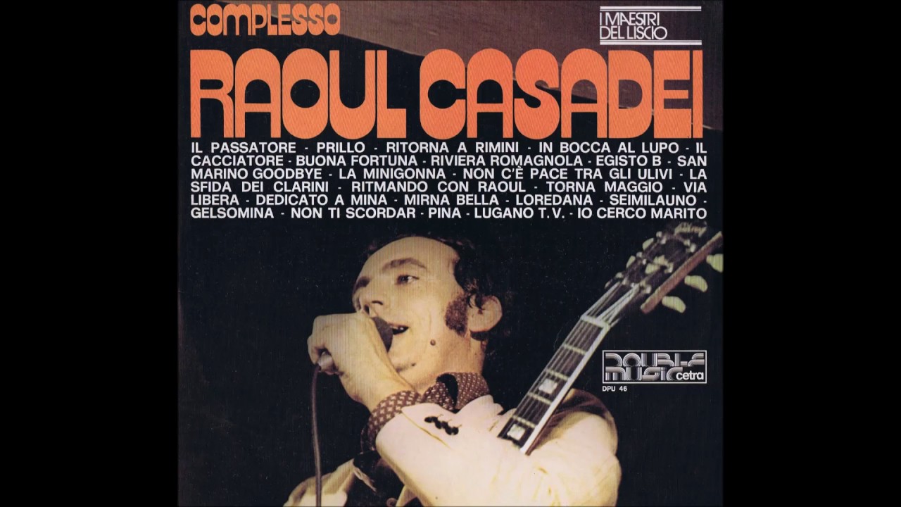 RITORNA A RIMINI canzone valzer di Secondo e Raoul Casadei- COMPLESSO RAOUL CASADEI