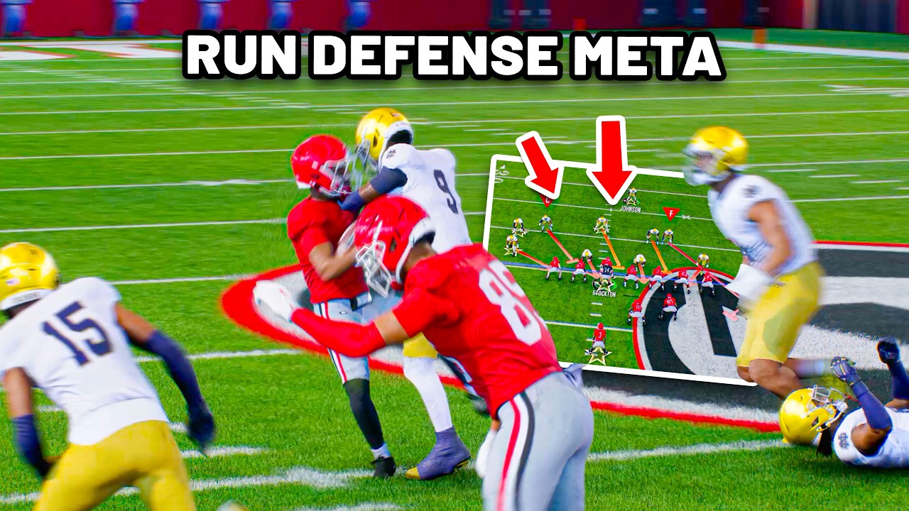 Как ПОЛНОСТЬЮ остановить вынос в College Football 27 (эта защита блокирует всё)