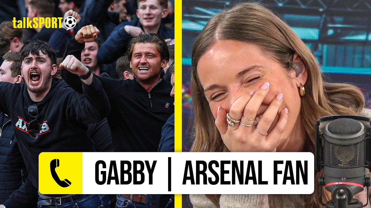 Arsenal fan SERENADES Chelsea supporter Olivia Buzaglo ON AIR after London derby victory