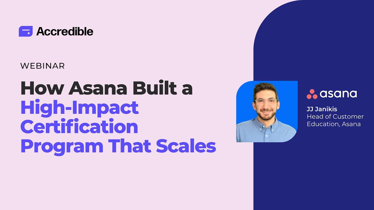 How Asana Built a High-Impact Certification Program That Scales